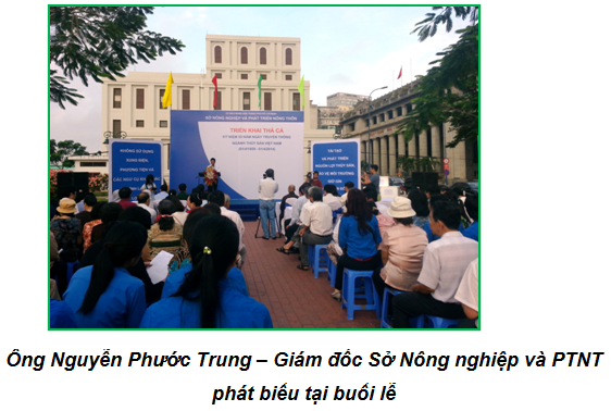 Thành phố Hồ Chí Minh thả cá giống nhằm tái tạo và phát triển nguồn lợi thủy sản trên kênh Tàu Hũ – Bến Nghé 