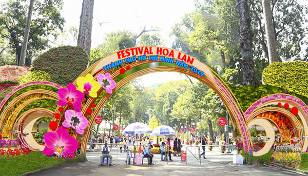 Festival Hoa lan thành phố Hồ Chí Minh năm 2019 – Sắc màu nhiệt đới