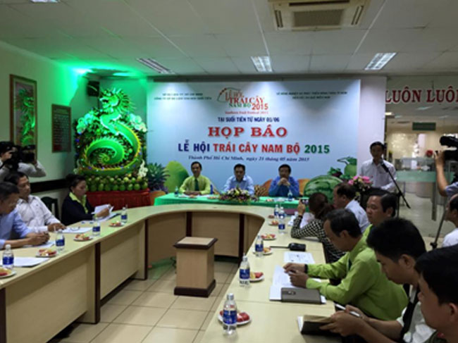 Họp Báo Chương Trình Tổ Chức Lễ Hội Trái cây nam bộ 2015 và hội thi trái ngon – an toàn nam bộ lần 7 – 2015