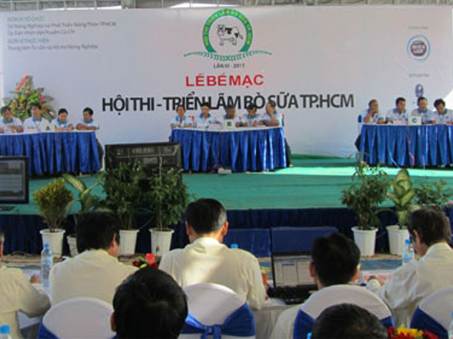 KẾT QUẢ HỘI THI – TRIỂN LÃM BÒ SỮA THÀNH PHỐ HỒ CHÍ MINH LẦN THỨ III, NĂM 2011