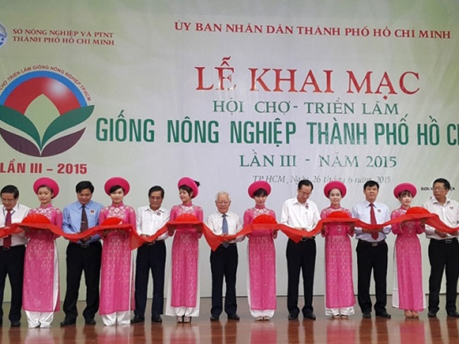 Hội chợ - Triển lãm Xúc tiến đầu tư Giống nông nghiệp Thành phố Hồ Chí Minh năm 2016