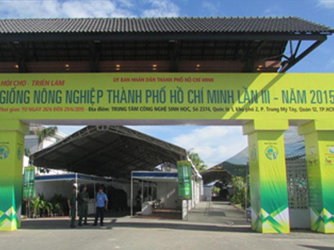 Kết quả Hội chợ - Triển lãm Giống nông nghiệp TpHCM, lần III – năm 2015