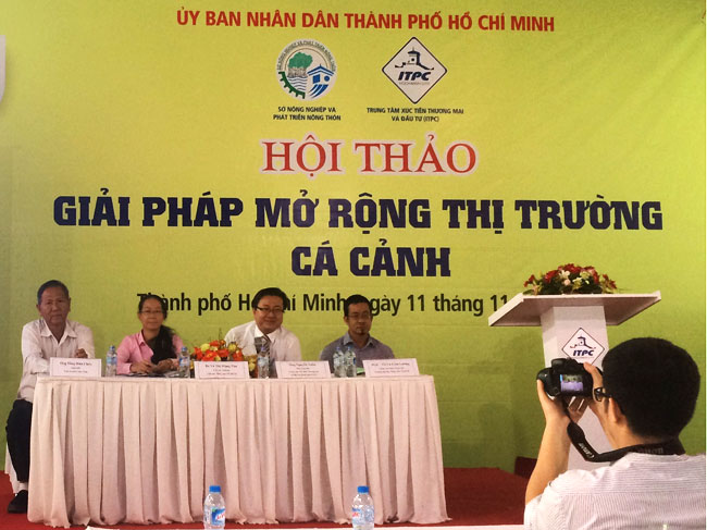 Hội thảo Giải pháp mở rộng thị trường cá cảnh