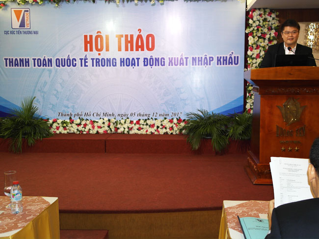 Hội thảo “Thanh toán quốc tế trong hoạt động xuất nhập khẩu”