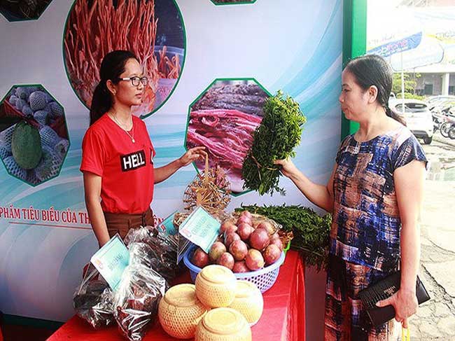 Hội chợ nông nghiệp công nghệ cao, nông sản an toàn các tỉnh miền Trung và sản phẩm xanh khu vực HTX, làng nghề tỉnh Nghệ An năm 2018