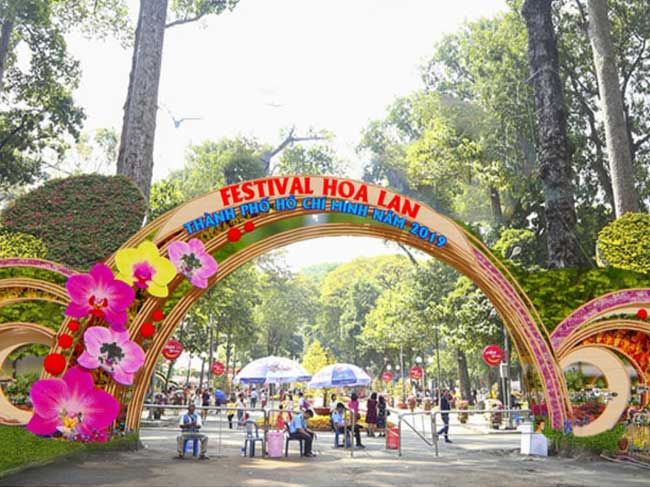 Festival Hoa lan thành phố Hồ Chí Minh năm 2019 – Sắc màu nhiệt đới
