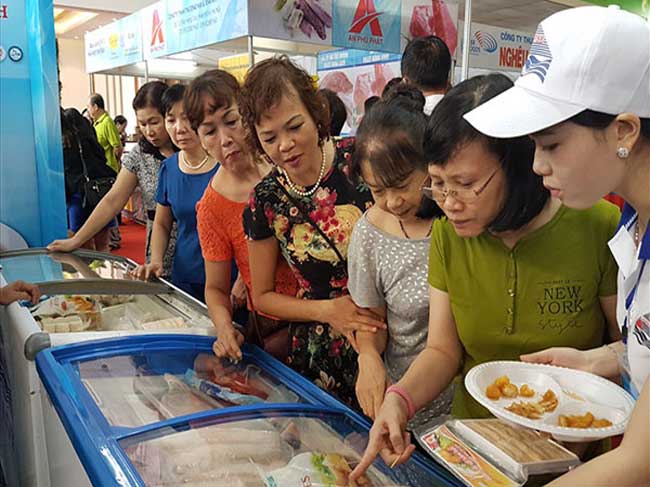 Hội chợ các sản phẩm thủy sản tại Hà Nội năm 2019