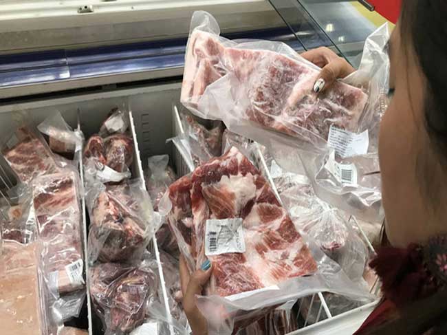 Thịt heo nhập tăng mạnh