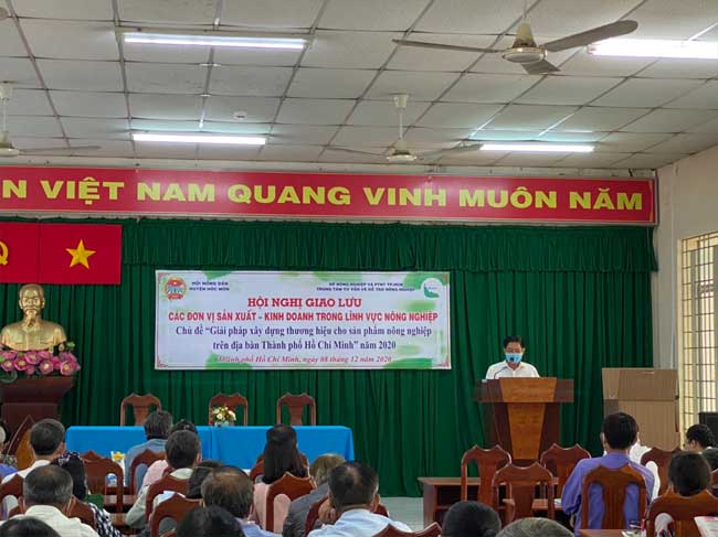 Hội nghị giao lưu các đơn vị sản xuất – kinh doanh trong lĩnh vực nông nghiệp với chủ đề “Giải pháp xây dựng thương hiệu cho sản phẩm nông nghiệp trên địa bàn Thành phố Hồ Chí Minh” năm 2020