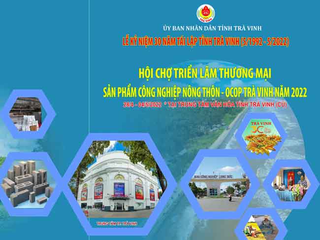 Hội chợ Triễn lãm Thương mại sản phẩm Công nghiệp Nông thôn –  OCOP Trà Vinh năm 2022