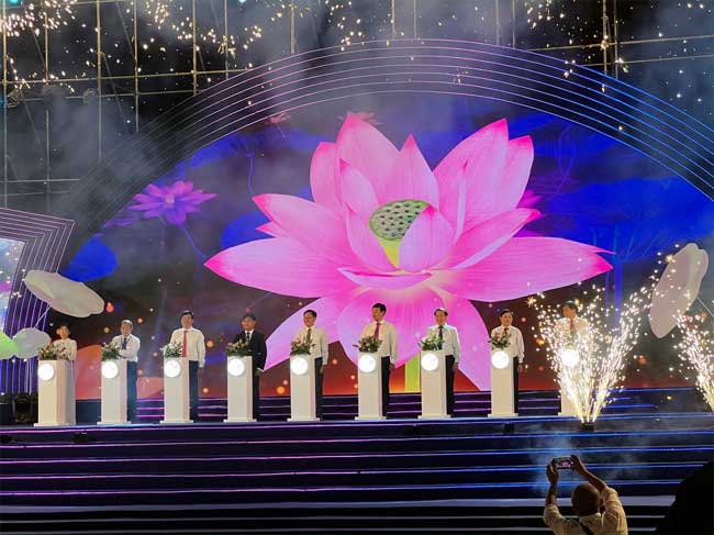 Khai mạc Lễ hội Sen Đồng Tháp lần thứ I – năm 2022