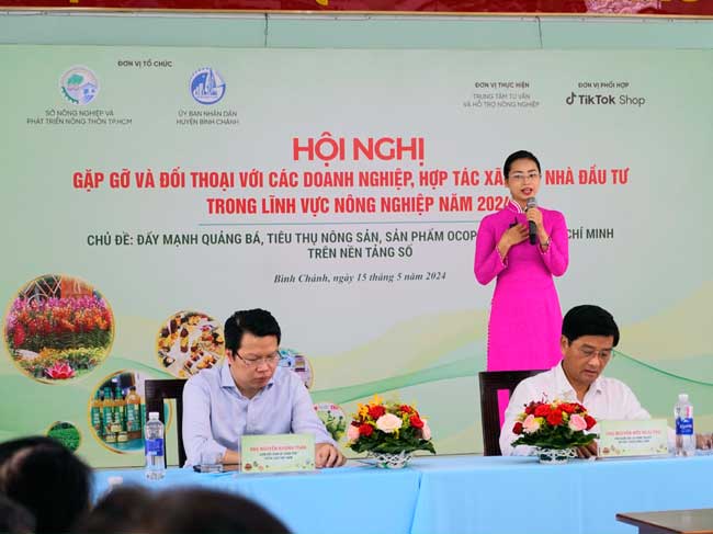 Hội nghị gặp gỡ và đối thoại với các doanh nghiệp, hợp tác xã, các nhà đầu tư trong lĩnh vực nông nghiệp năm 2024