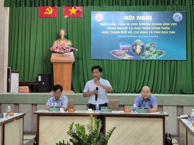 Hội nghị Thảo luận, chia sẻ kinh nghiệm trong lĩnh vực nông nghiệp và phát triển nông thôn giữa Thành phố Hồ Chí Minh và tỉnh Kon Tum