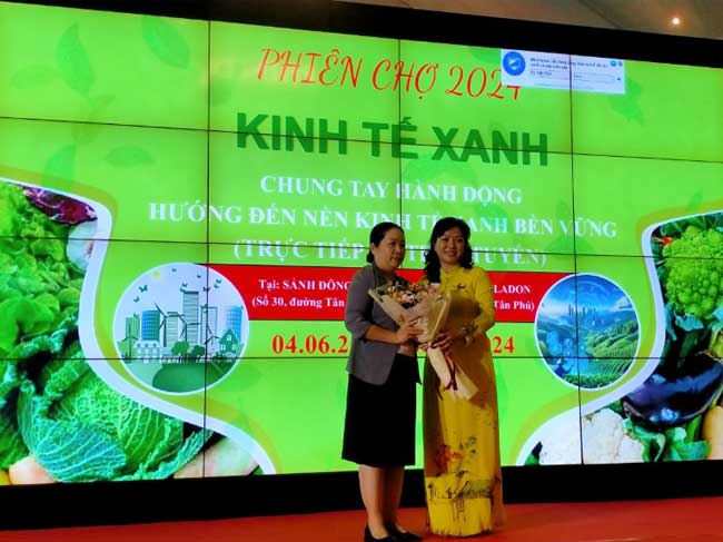 “Phiên chợ Kinh tế xanh – Chung tay hành động hướng đến nền kinh tế xanh bền vững” năm 2024